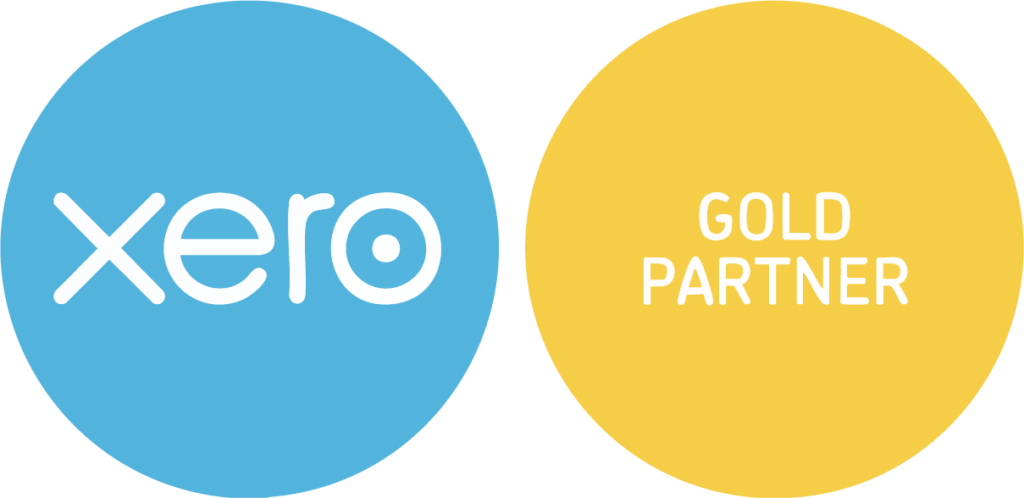 Xero logo as a gold certified partner